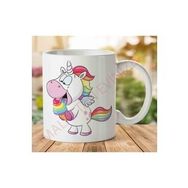 Art Hediye 1-1260 Unicorn Bebe İki Tarafı Baskılı Kupa Bardak