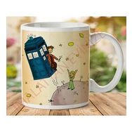 Art Hediye 1-135 DOCTOR WHO VE KÜÇÜK PRENS İki Tarafı Baskılı Kupa Bardak