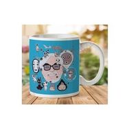Art Hediye 1-1446 Hayao Miyazaki Tribute Studio Ghiblijpeg İki Tarafı Baskılı Kupa Bardak
