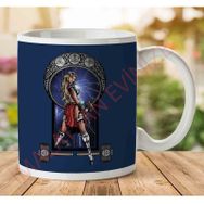 Art Hediye 1-1500 Lady Thor İki Tarafı Baskılı Kupa Bardak