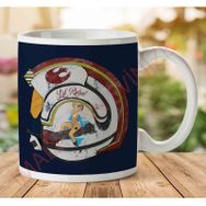 Art Hediye 1-1519 Lil Rebel Helmet Star Wars İki Tarafı Baskılı Kupa Bardak