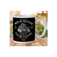 Art Hediye 1-1557 Men Of Mayhem Sons Of Anarchy İki Tarafı Baskılı Kupa Bardak
