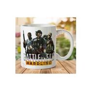 Art Hediye 1-1697 Battlefield-Hardline İki Tarafı Baskılı Kupa Bardak