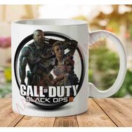 Art Hediye 1-1700 Call of Duty İki Tarafı Baskılı Kupa Bardak