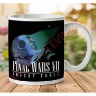 Art Hediye 1-1814 Final Wars Star Wars Final Fantasy Mix İki Tarafı Baskılı Kupa Bardak