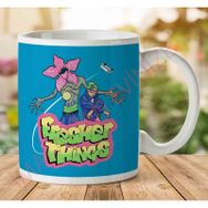 Art Hediye 1-1827 Fresher Things Fresh Prince Stranger İki Tarafı Baskılı Kupa Bardak