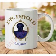 Art Hediye 1-2046 Star Wars Dr Droid Dre Its Chronic İki Tarafı Baskılı Kupa Bardak