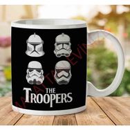 Art Hediye 1-2076 Star Wars The Troopers Stormtroopers Beetles Logojpeg İki Tarafı Baskılı Kupa Bardak