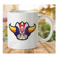 Art Hediye 1-2128 Super Mario Mushroom Grendizerjpeg İki Tarafı Baskılı Kupa Bardak