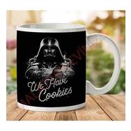 Art Hediye 1-2179 The Dark Side Has Cookies Darth Vader Star Wars İki Tarafı Baskılı Kupa Bardak