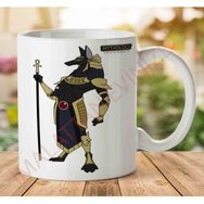 Art Hediye 1-2286 Anubis İki Tarafı Baskılı Kupa Bardak