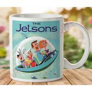 Art Hediye 1-249 The Jetsons İki Tarafı Baskılı Kupa Bardak