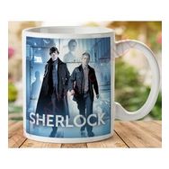 Art Hediye 1-409 Sherlock 2 Iki Tarafı Baskılı Kupa Bardak