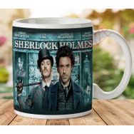 Art Hediye 1-410 Sherlock Holmes Film İki Tarafı Baskılı Kupa Bardak