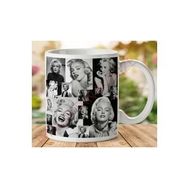 Art Hediye 1-568 Marilyn Monroe Resimler İki Tarafı Baskılı Kupa Bardak