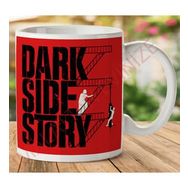 Art Hediye 1-631 Star Wars Dark Side Story İki Tarafı Baskılı Kupa Bardak