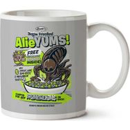 Art Hediye 1-771 Alieyums Alien Cerealjpeg İki Tarafı Baskılı Kupa Bardak