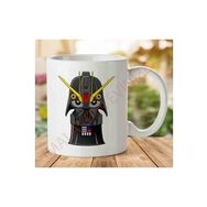 Art Hediye 1-851 Darth Vader X Gundam Star Wars İki Tarafı Baskılı Kupa Bardak