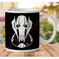 Art Hediye 1-895 General Grievious Star Wars Kaleesh Droid Army İki Tarafı Baskılı Kupa Bardak