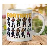 Art Hediye 1-988 Fortnite Battle Royale Skins İki Tarafı Baskılı Kupa Bardak