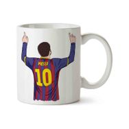 Art Hediye 10 Numara Argentina Messi İki Tarafı Baskılı Kupa Bardak