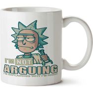 Art Hediye 15 Ram Rick I'm Not Arguing İki Tarafı Baskılı Kupa Bardak