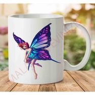 Art Hediye A2385 Fairy İki Tarafı Baskılı Kupa Bardak