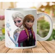 Art Hediye A2401 Frozen İki Tarafı Baskılı Kupa Bardak