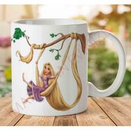 Art Hediye A2532 Rapunzel İki Tarafı Baskılı Kupa Bardak