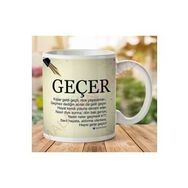Art Hediye A2835 Şerif Maden Geçer İki Tarafı Baskılı Kupa Bardak