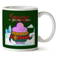 Art Hediye Adventure Christmas Time Lumpy Space Princess Ice World Cartoon Network Iki Tarafı Baskılı Kupa Bardak