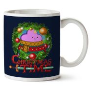Art Hediye Adventure Christmas Time Wreath Lumpy Space Princess Cartoon Network Iki Tarafı Baskılı Kupa Bardak