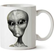 Art Hediye Alien-Png İki Tarafı Baskılı Kupa Bardak