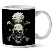Art Hediye Alien Xenomorph Skull Kuru Kafa 01 İki Tarafı Baskılı Kupa Bardak