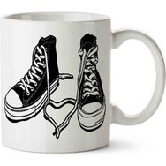 Art Hediye ALL STAR Converse (2) İki Tarafı Baskılı Kupa Bardak