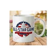 Art Hediye All Star Game Mockup İki Tarafı Baskılı Kupa Bardak