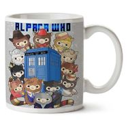 Art Hediye Alpaca Doctor Who Iki Tarafı Baskılı Kupa Bardak