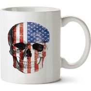 Art Hediye Amerika Kuru Kafa Iki Tarafı Baskılı Kupa