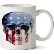 Art Hediye Amerika Kuru Kafası İki Tarafı Baskılı Kupa
