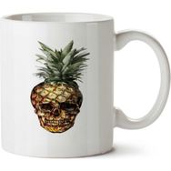Art Hediye Ananas Poukans Caveıra Abacaxı Iki Tarafı Baskılı Kupa