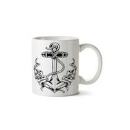 Art Hediye Anchor-Tattoos-Png Iki Tarafı Baskılı Kupa