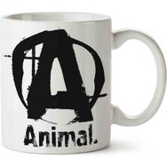 Art Hediye Animal Logo İki Tarafı Baskılı Kupa Bardak