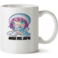 Art Hediye Anime - Mıd Or Afk - Lol İki Tarafı Baskılı Kupa Bardak