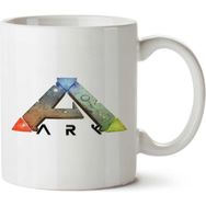Art Hediye Ark Logo White Iki Tarafı Baskılı Kupa Bardak