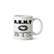 Art Hediye Army Bts 01 İki Tarafı Baskılı Kupa Bardak