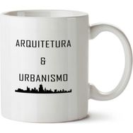 Art Hediye Arquitetura Iki Tarafı Baskılı Kupa Bardak