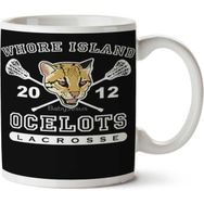Art Hediye Art Hediye Go Ocelots! (White Fill) Iki Tarafı Baskılı Kupa Bardak