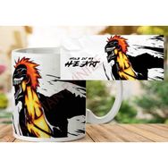 Art Hediye Art Hediye1-221 HOLE İN MY HEART İki Tarafı Baskılı Kupa Bardak