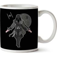 Art Hediye Assassin Vader Darth Creed Star Wars Iki Tarafı Baskılı Kupa Bardak