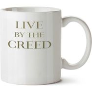 Art Hediye Assassin's Creed - Live By The Creed.png Iki Tarafı Baskılı Kupa